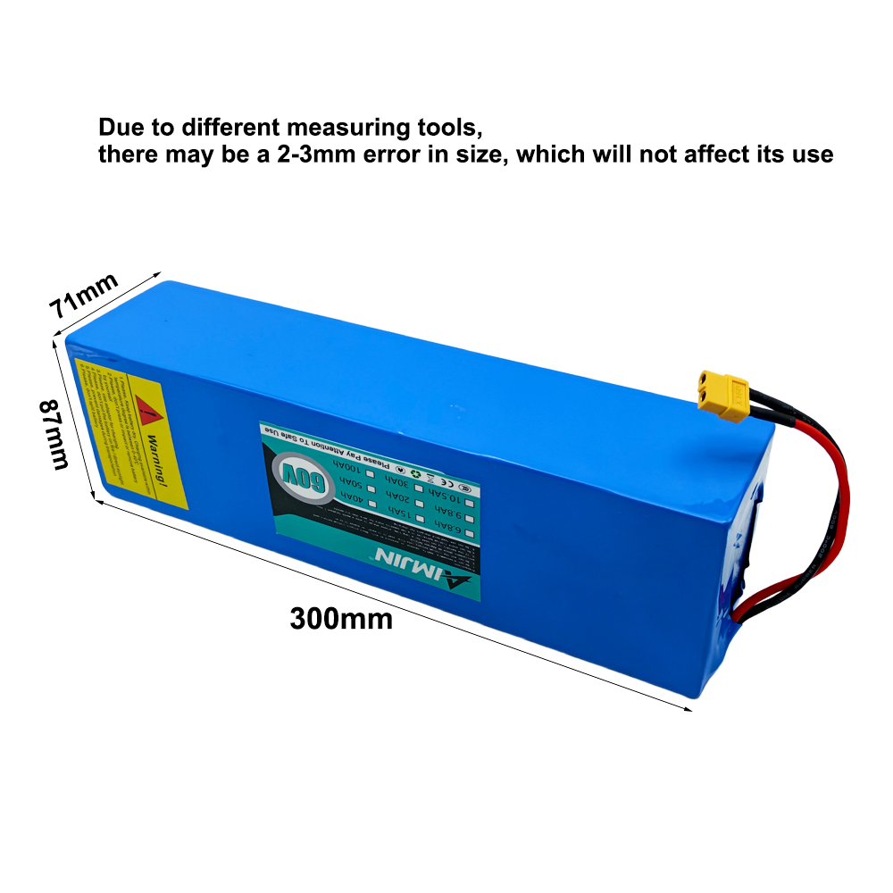 60V batarya 15000mAH 18650 Lit - 60V 30Ah Electric Scooter Battery incelemesi ve fiyatı